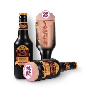 Мужской мастурбатор в форме пивной бутылки, 10 режимов вибрации - Product Image 3