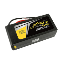 Batterie Lipo Tattu Plus 6S 22000mAh 25C 22.2V avec prise XT150 AS150 Haute Capacité pour Grand Modèle RC Drone Agricole