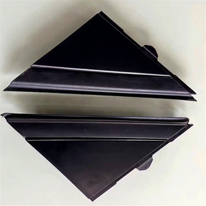 Accessoire de remplacement de plaque de garniture de triangle de rétroviseur arrière pour <span class=keywords><strong>FIAT</strong></span> pour <span class=keywords><strong>Fiat</strong></span> 500 2012-2019 Noir mat LH & RH 1SD00KX7AA 1SJ85KX7AA - Product Image 1