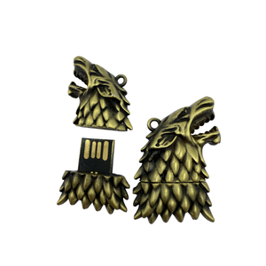 แฟลชไดรฟ์2025 2.0ได้แรงบันดาลใจจากเกมคอนโซลบัลลังก์บูตสเตอร์โลโก้โลหะสตาร์ตตามสั่ง - Product Image 1