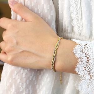 Trendy Anti Tarnish Hypoallergenic Stainless Steel 14k 18k PVD <b>Gold</b> Plated Necklace Bracelet <b>Jewelry</b> <b>Sets</b> for Women - Product Image 4