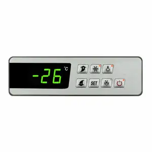 Kabinet Pendingin Dapur Besi Anti Karat SF241, Pengendali Temperatur Tampilan Led Digital Relai 30A Pintar Grosir