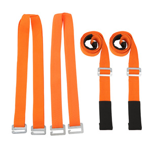 Correas de transporte Xinda naranjas, juego de 2 piezas, correas de alta resistencia para muebles y refrigeradores con hebillas metálicas para mudanzas domésticas - Product Image 1