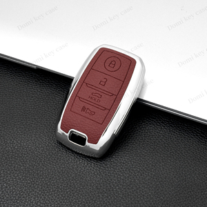 GZ domi เคสกุญแจรถยนต์หนัง TPU กันน้ำสำหรับ Kia K3กุญแจรถ2014 - Product Image 5