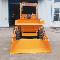 Mini-benne à roue de 3 tonnes, camion-benne, benne, 4x4, Diesel, camion-benne, Construction, Machine de plage, vente, chine, Offre Spéciale