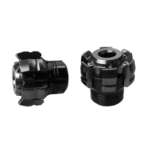 Xe Máy Khung Thanh Trượt Thép Không Gỉ Nhôm <span class=keywords><strong>CNC</strong></span> Tai Nạn Bảo Vệ Khung Hấp Thụ Trang Trí Phía Trước Ngã Ba Cup - Product Image 5