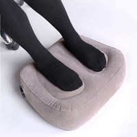 Repose-pieds gonflable portable, support de jambe réglable en hauteur pour avion, train et voiture