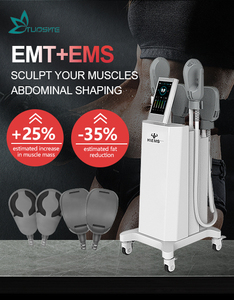 Stimulateur musculaire EMS RF non invasif pour le remodelage corporel, la musculation, la réduction de graisse et la perte de poids - Product Image 3