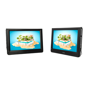 Téléviseur LED portable Konsta pas cher, mini téléviseur numérique 7 pouces avec système de réception DVB-T / ISDB-T / ATSC, téléviseur numérique portable P - Product Image 2