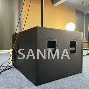 Subwoofer Activo Profesional de Audio 728, Doble de 18 Pulgadas, 8 Ohmios, Madera Contrachapada de Abedul, Sistema de Sonido Potente para Conciertos y Escenarios - Product Image 3