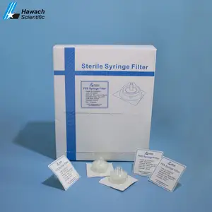 Filtres de seringue soudés, 13mm 0,2 um 1 micron hplc luer m luer f lock échantillon membrane vwr hplc