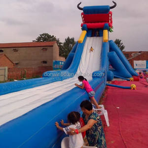 Tobogán acuático inflable comercial para niños y adultos Castillo de salto de PVC para el hogar y la Escuela Juegos de agua interactivos al aire libre - Product Image 1