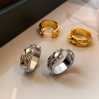 Boucles d'oreilles créoles en tungstène à motif diamant, style Heavy Metal européen et américain, pour femme, sensation de luxe léger, nouveau modèle 2025