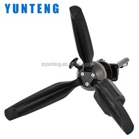 YUNTENG YT-208 Mini Tripod Su Geçirmez Darbeye Dayanıklı Çevirmeli Kilit Kablosuz BT Uzaktan Kumandalı Deklanşör Vlog Selfie Çubuğu Saplı Tripod
