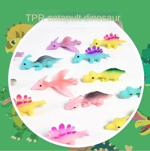 Nouveau produit unique transfrontalier : Jouet dinosaure lanceur de doigts en TPR, bâton de décompression amusant pour enfants, jouet mural - Product Image 6