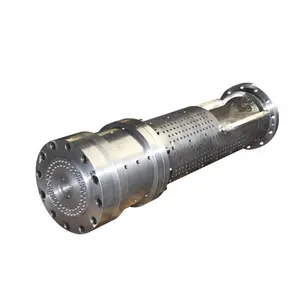 High Quality Bimetallic Conical Twin Screw Barrel For Pvc Pipe And Pvc Profile