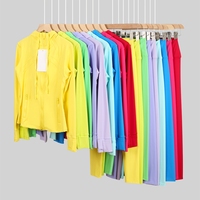   Ensemble de yoga taille plus uni respirant à taille haute avec fermeture éclair avant, extensible dans les quatre sens, écologique, tenue de sport 2 pièces