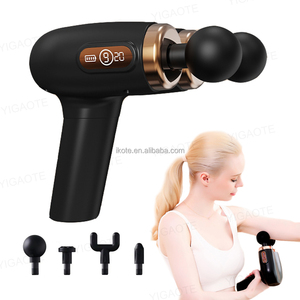 Trending Products 2025 <strong>New</strong> Arrivals Handheld Double-Headed Fascial Gun <strong>Massager</strong> for Body Relaxation and Muscle Relief - Product Image 1