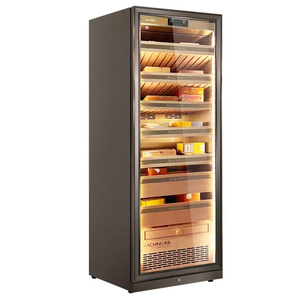 Gabinete de control de clima <span class=keywords><strong>para</strong></span> cigarros, gabinete enfriador de vino de madera, gabinete humidificador electrónico - Product Image 5