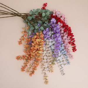 Fleurs artificielles en soie Abelia Wisteria faites à la main pour aménagement paysager, art floral suspendu pour salles de mariage, hôtels, Saint-Valentin - Product Image 4