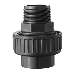 Conector Rápido de Unión Macho UPVC Rongsheng de 20mm, Grado Industrial, Adaptador de Tubería para Sistemas de Agua - Product Image 1