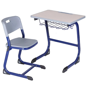 โต๊ะเรียน โต๊ะสอบ เฟอร์นิเจอร์เพื่อการศึกษา ขายส่งจากจีน โต๊ะและเก้าอี้โรงเรียนมัธยม - Product Image 4