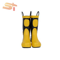 Costume résistant pièce sécurité utilisé ordre prix combat forêt pompe travailleurs feu rayonnement résistant costume chaussures de feu