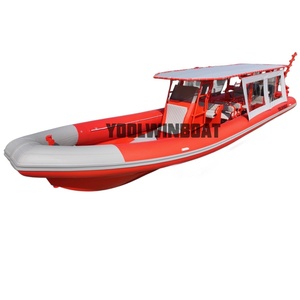 Bateau pneumatique de tourisme professionnel Yoolwin 9,6 m en aluminium 5083 avec réservoir d'oxygène, fabrication chinoise - Product Image 4