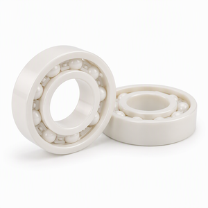 17x35x10mm 6003 Full Ceramic Bearing Zirconia Rings and Balls Open Corrosion Resistant Non <b>Magnetic</b> - Product Image 1