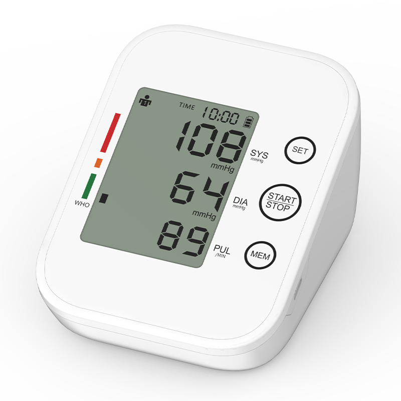 CEMHO Arm Digital Blood Pressure Monitor Automatic Electronic Sphygmomanometer Machine BP Monitor Metal Construction Electric