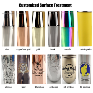 Taça de Vinho Dourada em Aço Inoxidável, Inquebrável para Martini, Coquetel, Champanhe e Vinho Tinto, de Metal Colorido e Personalizável - Product Image 5