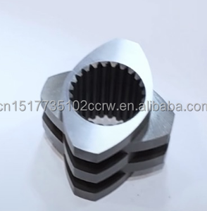 AD02 <span class=keywords><strong>AD05</strong></span> Pièces de rechange pour extrudeuse à double vis à base de nickel Ligne de production de vis et de baril d'extrudeuse en plastique - Product Image 5