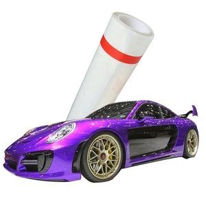 Rollo de vinilo Nano para envoltura de carrocería de coche con revestimiento superior TPU PPF autocurativo con función antiarañazos para automóviles - Product Image 1