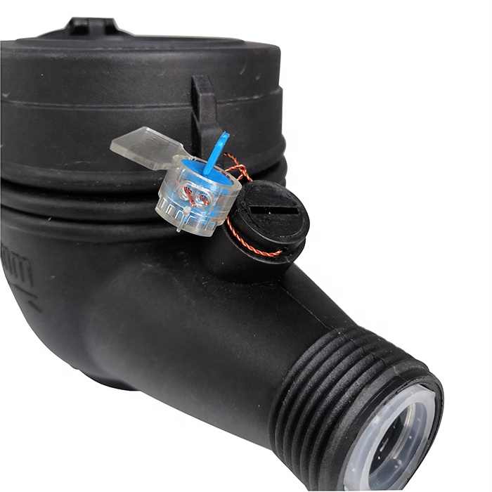 ISO4064 Class B dn 50 multijet water pulse counter water meter brass body vane wheel dry-dial