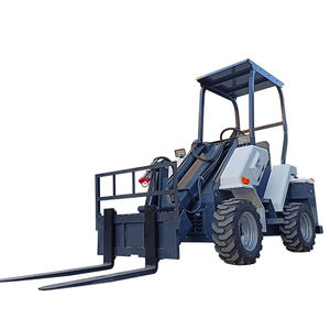 लोकप्रिय मॉडल 1 टन 2टन मिनी कॉम्पैक्ट टेलीहैंडल बूम लोडर फोर्कलिफ्ट फोकलिफ्ट, बिक्री के लिए निर्माण उपयोग के लिए 4x4 डीजल इंजन के साथ - Product Image 3