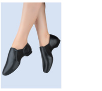 Chaussures de danse jazz personnalisées, style classique, chaussures de jazz à enfiler élastiques pour hommes et femmes