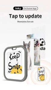 Hipoink ป้ายติดภาพ E-Ink กันน้ำพวงกุญแจไร้สายอัจฉริยะขนาด1.54นิ้ว epaper แบบพาสซีฟใช้ไฟจาก NFC หน้าจอ4สี - Product Image 3