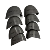 Embouts de protection en acier résistant à la chaleur pour l'assemblage de bottes de pompier
