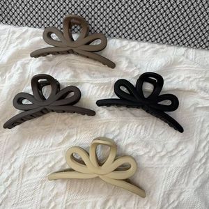 <b>Large</b> <b>Bow</b> Shark Clip Hairpin Mixed Colors High Quality Daily Use Headdress - Product Image 1
