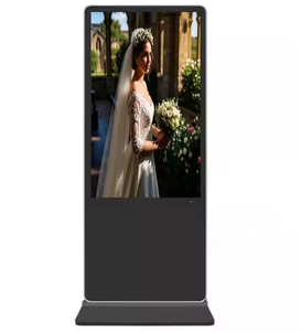 55-inch 4K Windows Wifi LCD kỹ thuật số biển màn hình cảm ứng <span class=keywords><strong>Totem</strong></span> trong nhà cửa hàng bán lẻ quảng cáo wayfinding hoạt hình giáo dục - Product Image 1
