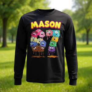 Camiseta de manga larga Mason Ice Cream Meme Six Seven - Product Image 3