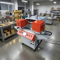 Machine de marquage à chaud automatique 2 en 1 numérique pneumatique pour feuille d'or