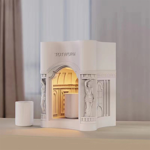 Cường độ cao độ trắng cao thạch cao bột handmade DIY Craft trang trí chiếu sáng thạch cao tùy chỉnh đèn thạch cao - Product Image 4