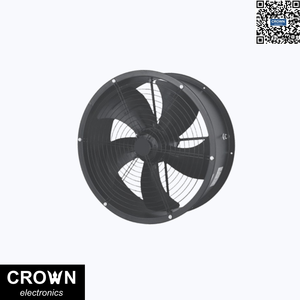 Ventilateur de toit AC de refroidissement étanche JGT630B2H-1W CROWN avec roulement à billes et lames en acier 220V/380V à faible bruit 40dB + pour véhicules - Product Image 3
