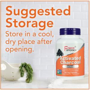 Capsules de charbon actif pour soulager les gaz et les ballonnements chez les adultes - Complément de charbon actif - Product Image 5