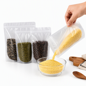 Bolsa de Aluminio con Cierre Hermético de Alta Barrera, Bolsa con Fuelle para Proteínas en Polvo, Suplementos, Alimentos para Mascotas, Café, Empaquetado al Vacío de Fábrica - Product Image 4