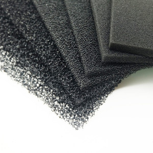 Éponge filtrante biochimique en mousse de polyuréthane noire pour aquarium et réservoir de poissons - Product Image 4