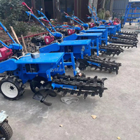 Cadena para zanjadora, máquina zanjadora manual pequeña, mini zanjadora de alta calidad, zanjadora autopropulsada en venta