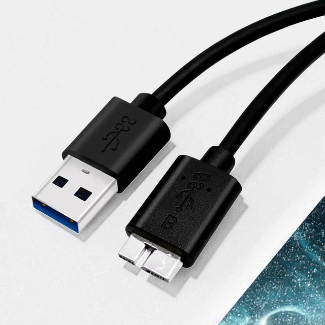 OEM ODM Micro USB 3.0 Cable USB 3.0 Type a Male to Micro B Cord for Samsung Galaxy S5 Note 3 Camera Hard Drive and More