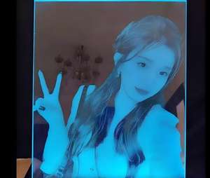 คำสารภาพรักโรแมนติก, ภาพวาดบนกระจก, จอ LED แบบกำหนดเองสำหรับรูปคู่รัก, ของขวัญเซอร์ไพรส์วันครบรอบวันวาเลนไทน์ 520 - Product Image 3